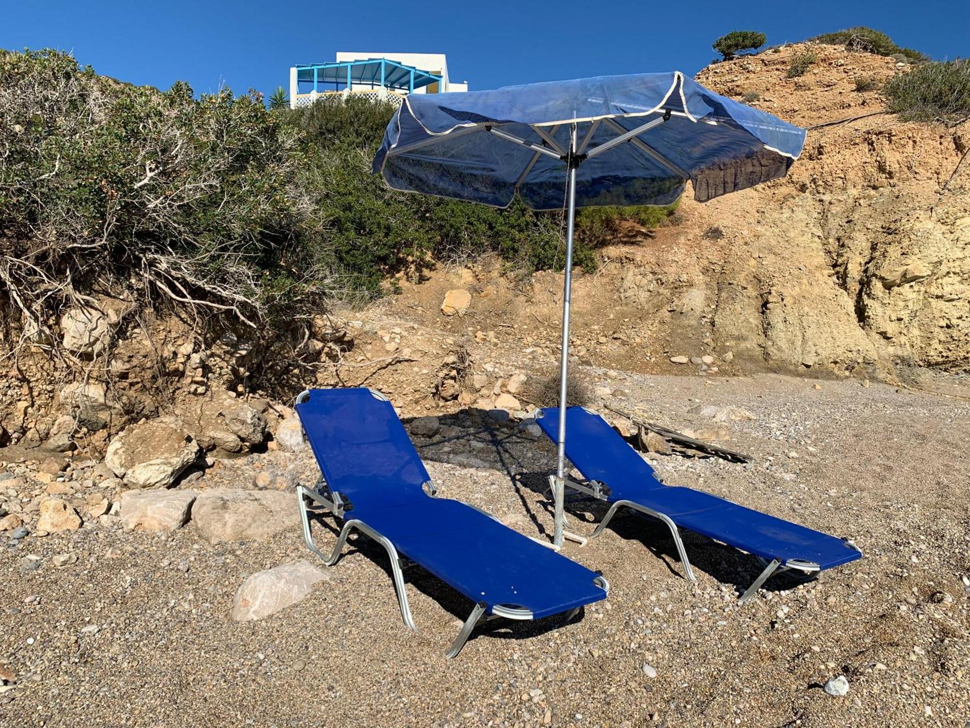 Studios Fokia Beach Амупи Экстерьер фото